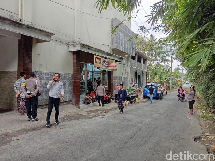 Tempat kejadian perkara (TKP) dugaan penganiayaan dan pemalakan yang dilakukan dua orang terhadap santri di Magelang, Senin (14/10/2024).