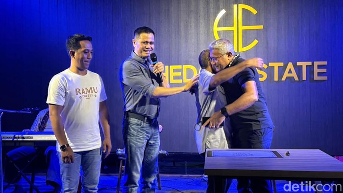 Umar Patek Launching Kopi Ramu