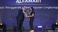 Alfamart juga membagikan bantuan lingkungan dalam bentuk pembuatan bak sampah serta program-program sosial berkelanjutan pada Kampung Alfamart Sahabat Bumi (KASB). Alfamart telah memberdayakan 7 KASB dimana Alfamart memberdayakan kampung yang berorientasi pada kelestarian lingkungan.