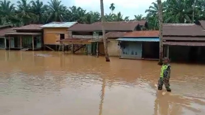 Banjir di Subulussalam. (Istimewa)