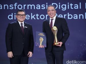 Bank Mandiri Raih detikcom Awards Pionir Transformasi Digital Berkelanjutan