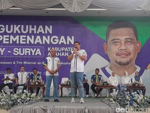 Bobby-Surya Targetkan Kemenangan 80% di Pilgub Sumut