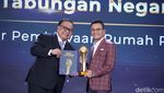 BTN Raih Bank Pionir Pembiayaan Rumah Rendah Emisi di detikcom Awards 2024