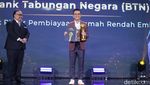 BTN Raih Bank Pionir Pembiayaan Rumah Rendah Emisi di detikcom Awards 2024