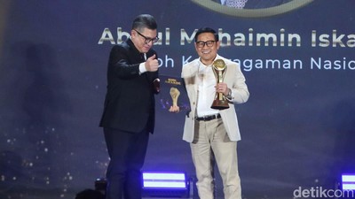 Cak Imin Raih Tokoh Keberagaman Nasional detikcom Awards