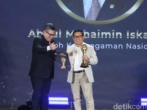 Cak Imin Raih Tokoh Keberagaman Nasional detikcom Awards