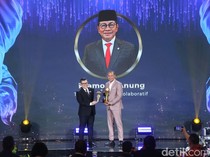 Cak Lontong Wakili Pramono Anung Raih Tokoh Pemimpin Kolaboratif