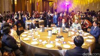 Beberapa jajaran Menteri Kabinet Indonesia Maju turut berdatangan, di antaranya Menteri Pedagangan Zulkifli Hasan, Menteri ATR/BPN Agus Harimurti Yudhoyono dan Menteri KLHK Siti Nurbaya.