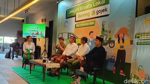 Diskusi Layanan Akses Wisata Otentik di Bali dari Gojek, Kamis (17/10/2024). (Aryo Mahendro/detikBali)
