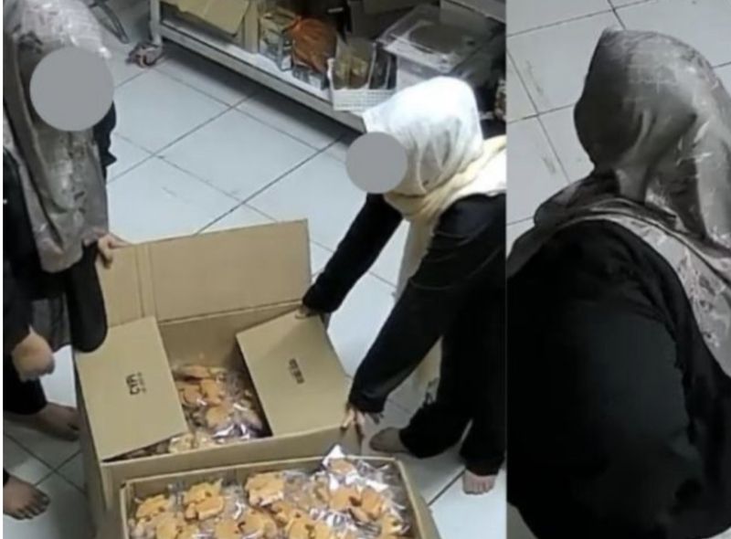 Duh! Wanita Ini Coba Bawa Kabur 717 Bungkus Kue Senilai Rp 3 Juta