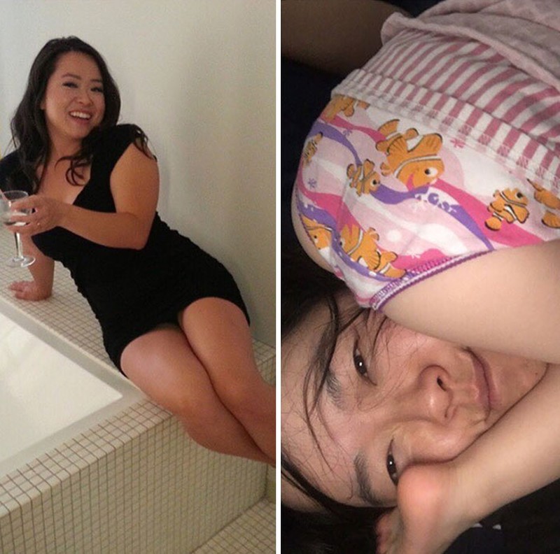 Foto Sebelum dan Sesudah Jadi Orang Tua