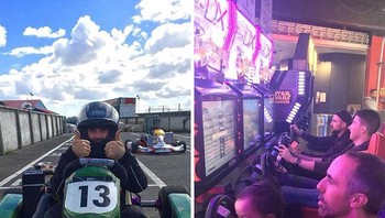 Dulu balap sungguhan sekarang video game saja... Foto: Boredpanda