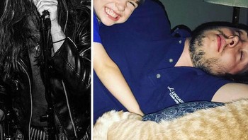 Punya anak mengubah tampilan sang ayah... Foto: Boredpanda