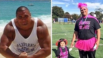 Dulu pamer otot sekarang jadi balerina... Foto: Boredpanda