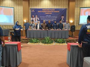 Gelar Konsolidasi, NasDem Rembang Siap All Out Menangkan Vivit-Umam