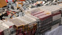 Bea Cukai Gagalkan Peredaran 7,8 Juta Rokok Ilegal Senilai Rp 11,6 M di Sulsel
