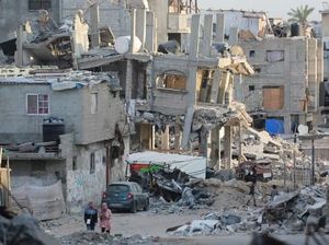 Israel Serang Daerah Pemukiman di Gaza Utara, 73 Orang Tewas
