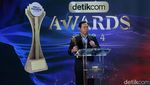 Ketua DPD RI Sultan Baktiar Najamudin Raih detikcom Awards 2024 Ketua DPD RI Sultan Baktiar Najamudin Raih detikcom Awards 2024