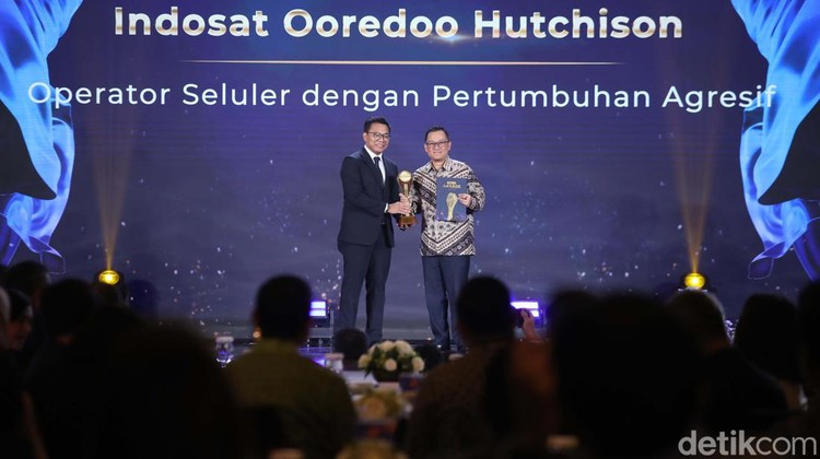 Indosat Ooredoo Hutchison diganjar Anugerah Operator Seluler dengan Pertumbuhan Agresif di ajang detikcom Awards 2024. Inilah kiprahnya.