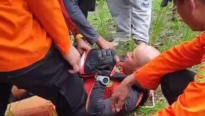 Korban Jerry saat ditemukan di Desa Ujung Deleng. (Dok. Polres Tanah Karo)