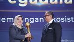Pegadaian Raih Inovator Pengembangan Ekosistem Emas detikcom Awards 2024