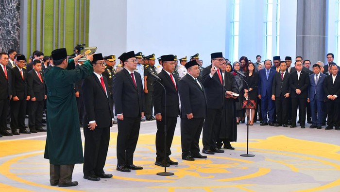 Pelantikan 5 Anggota BPK