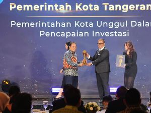 Investasi Capai Rp 11 T Lebih, Pemkot Tangerang Raih detikcom Awards 2024