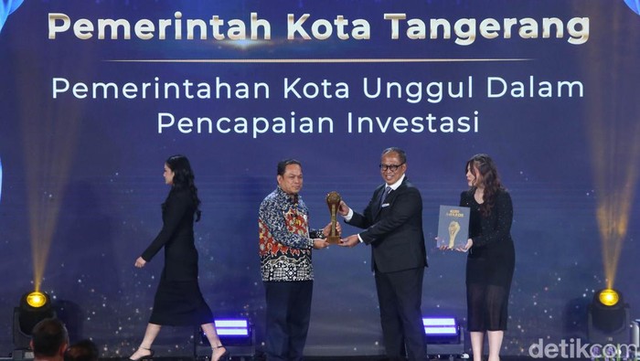 Pemkot Tangerang meraih detikcom Awards 2024. (Rifkianto Nugroho)