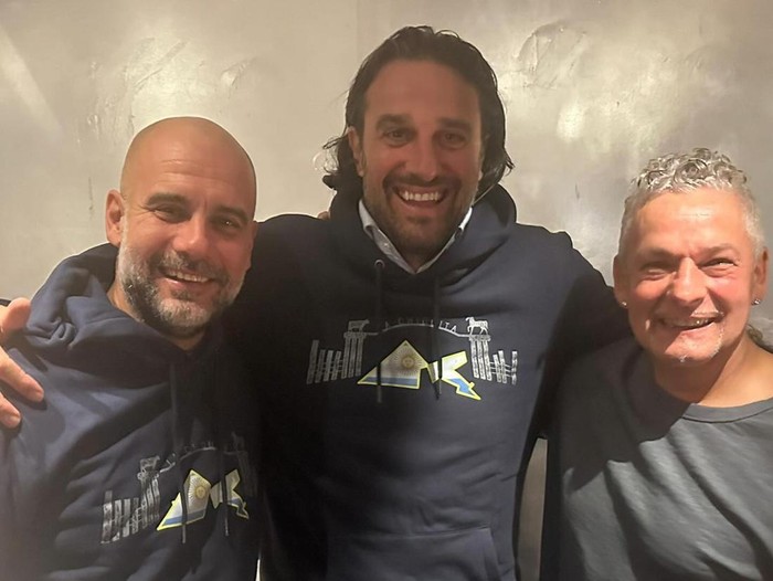 Pep Guardiola, Luca Toni, Roberto Baggio