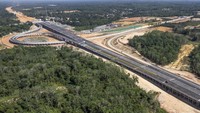 Ruas tol ini resmi beroperasi gratis mulai Kamis (17/10). 