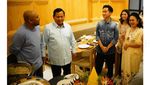 Prabowo Subianto Ultah ke-73 Ini Momen Saat Makan Bersama Jokowi dan Kaesang