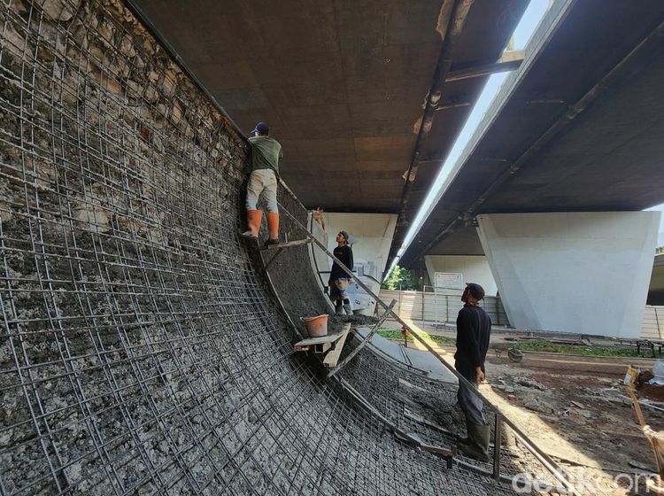 Revitalisasi Taman Skateboard di Slipi, Ada yang Setinggi 2,5 meter
