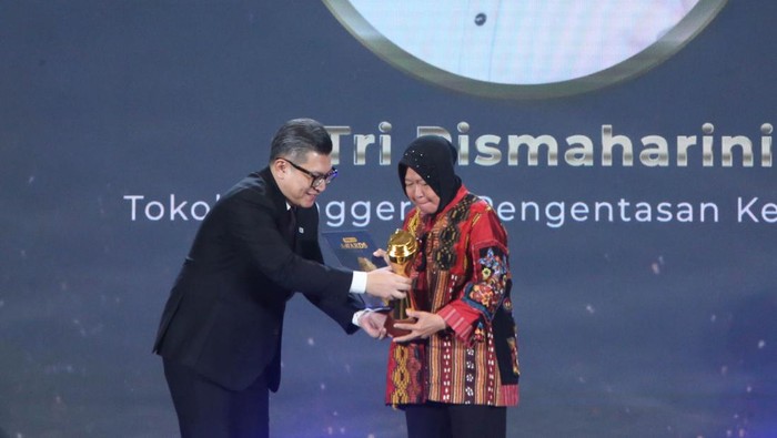 Risma raih detikcom Awards (Rifkianto Nugroho/detikcom)