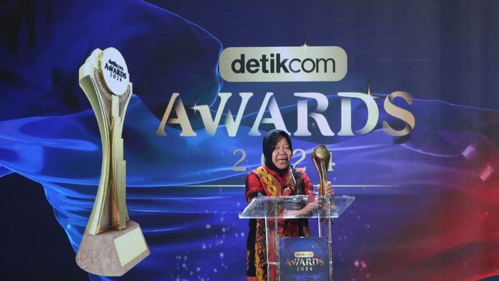 Risma raih detikcom Awards (Rifkianto Nugroho/detikcom)