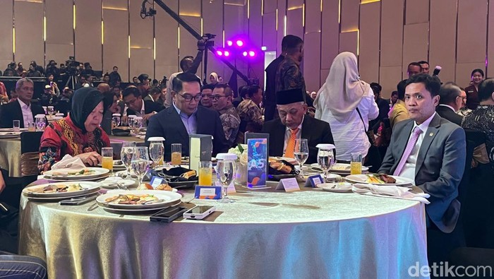 Risma, RK, Ahmad Syaikhu dan Habiburokhman di detikcom Awards 2024