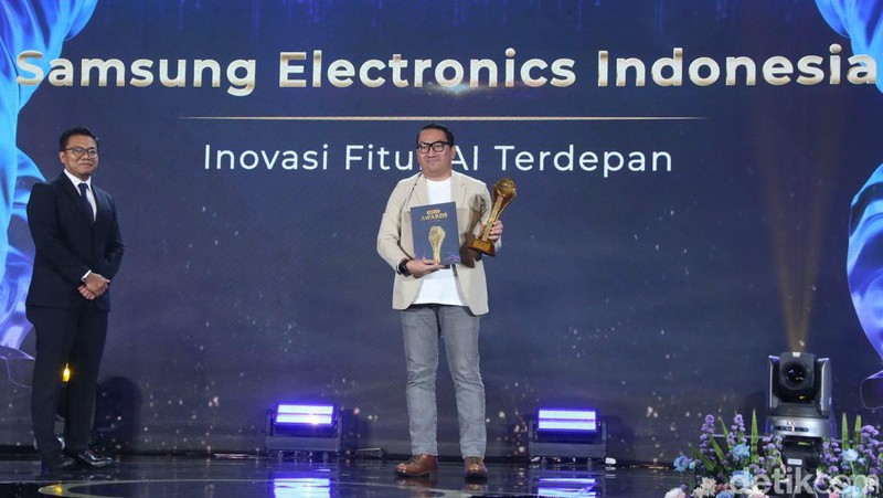 Samsung meraih penghargaan sebagai Inovasi AI Terdepan di detikcom Awards 2024. Ini berkat konsistensinya dalam pengembangan AI di smartphone.
