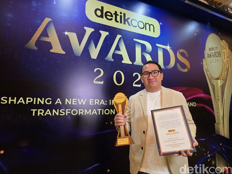 Samsung raih detikcom Awards 2024