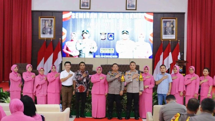 Seminar Pilkada Damai. (dok. Polres Siak)
