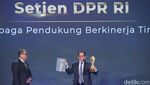 Setjen DPR Raih detikcom Awards Lembaga Berkinerja Tinggi