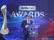Setjen DPR Raih detikcom Awards Lembaga Berkinerja Tinggi