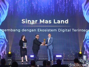 Bangun Ekosistem Digital Terintegrasi, Sinar Mas Land Raih detikcom Awards