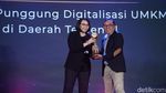 Telkom Indonesia Raih detikcom Awards, Tulang Punggung Digitalisasi UMKM