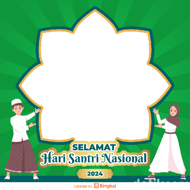 Twibbon Hari Santri Nasional 2024