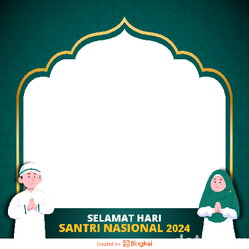 Twibbon Hari Santri Nasional 2024