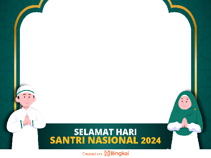 Twibbon Hari Santri Nasional 2024