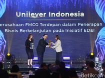 Unilever Sabet detikcom Awards Berkat Bisnis Berkelanjutan