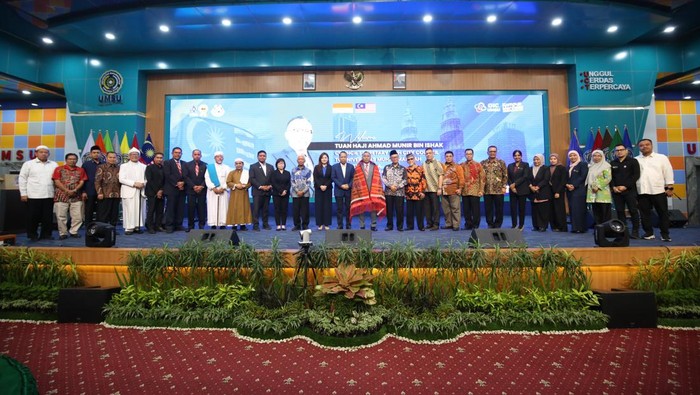Wawalkot Ipoh Malaysia Tuan Haji Ahmad Munir Bin Ishak saat mengunjungi UMSU. (Foto: Istimewa)