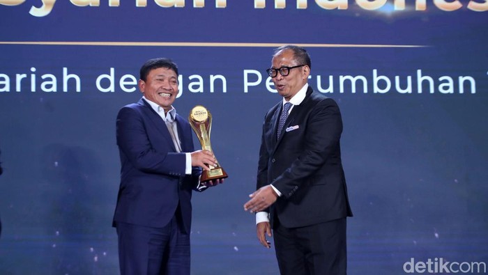Bank Syariah Indonesia (BSI) juga menyabet penghargaan kategori Saham Bank Syariah dengan Pertumbuhan Tertinggi di ajang detikcom Awards 2024. Begini capaiannya.