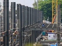 Begini Progres Pengembangan Stasiun Tanah Abang