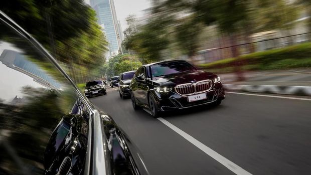 BMW sediakan 45 unit mobil listrik untuk acara pelantikan presiden dan wakil presiden terpilih RI 2024-2029 akhir pekan ini